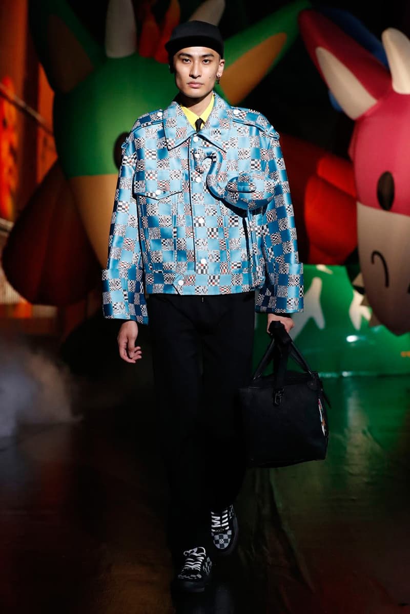 louis vuitton mens spring summer 2021 tokyo runway virgil abloh takashi miike japan message in a bottle
