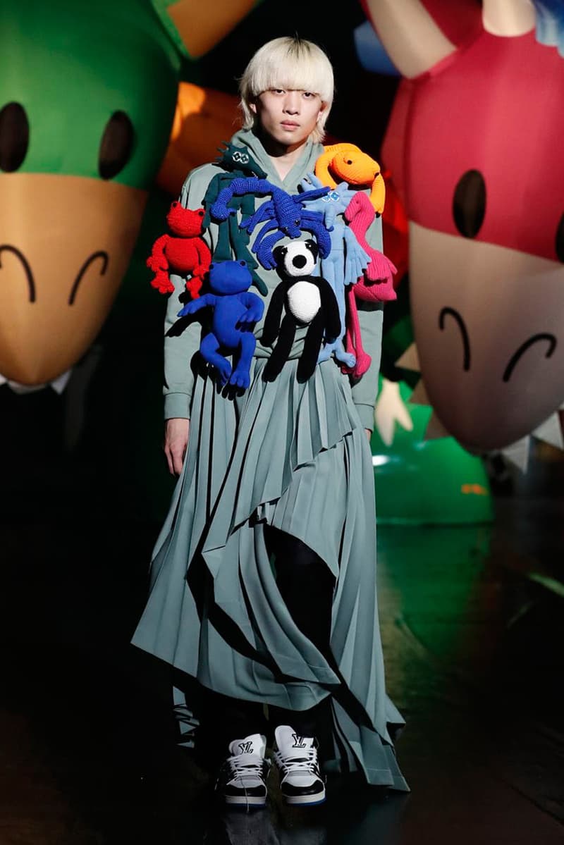 louis vuitton mens spring summer 2021 tokyo runway virgil abloh takashi miike japan message in a bottle