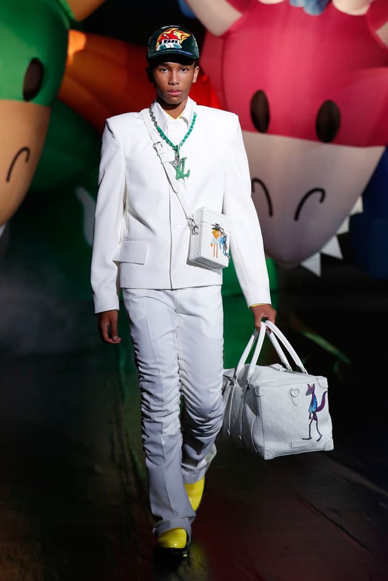 louis vuitton mens spring summer 2021 tokyo runway virgil abloh takashi miike japan message in a bottle
