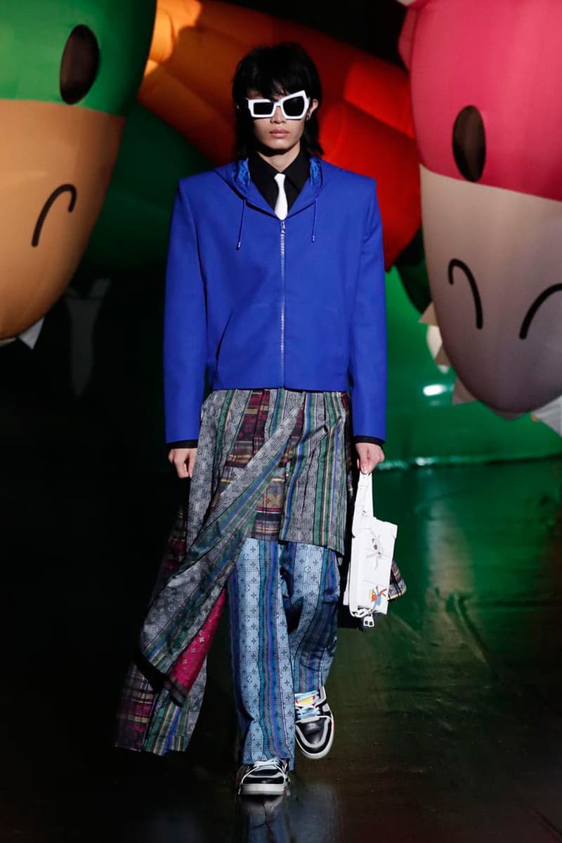 louis vuitton mens spring summer 2021 tokyo runway virgil abloh takashi miike japan message in a bottle