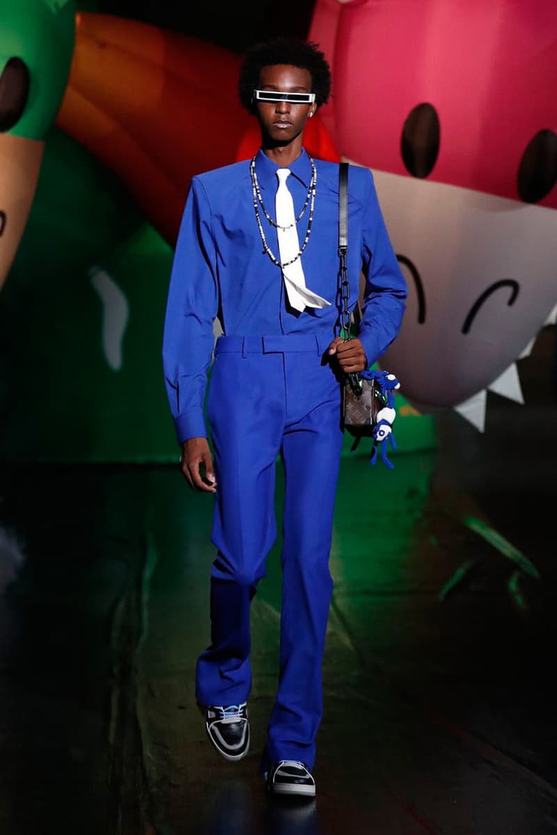 louis vuitton mens spring summer 2021 tokyo runway virgil abloh takashi miike japan message in a bottle