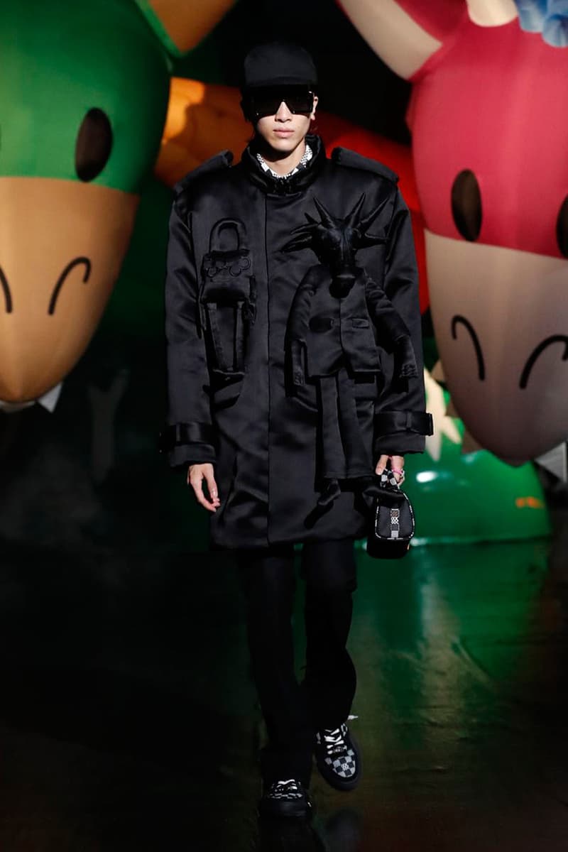 louis vuitton mens spring summer 2021 tokyo runway virgil abloh takashi miike japan message in a bottle