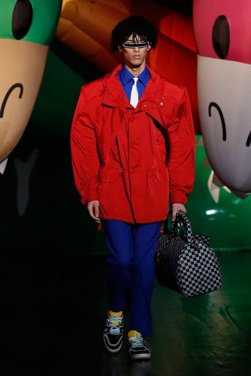 louis vuitton mens spring summer 2021 tokyo runway virgil abloh takashi miike japan message in a bottle