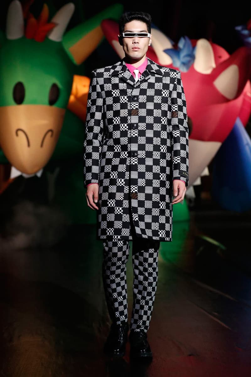 louis vuitton mens spring summer 2021 tokyo runway virgil abloh takashi miike japan message in a bottle