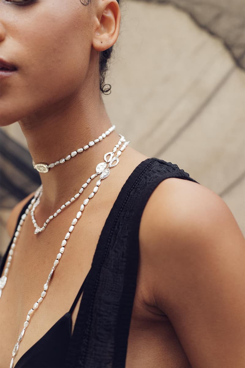 loveness lee luxury jewelry aevum collection earrings necklaces bracelets accessories lookbook