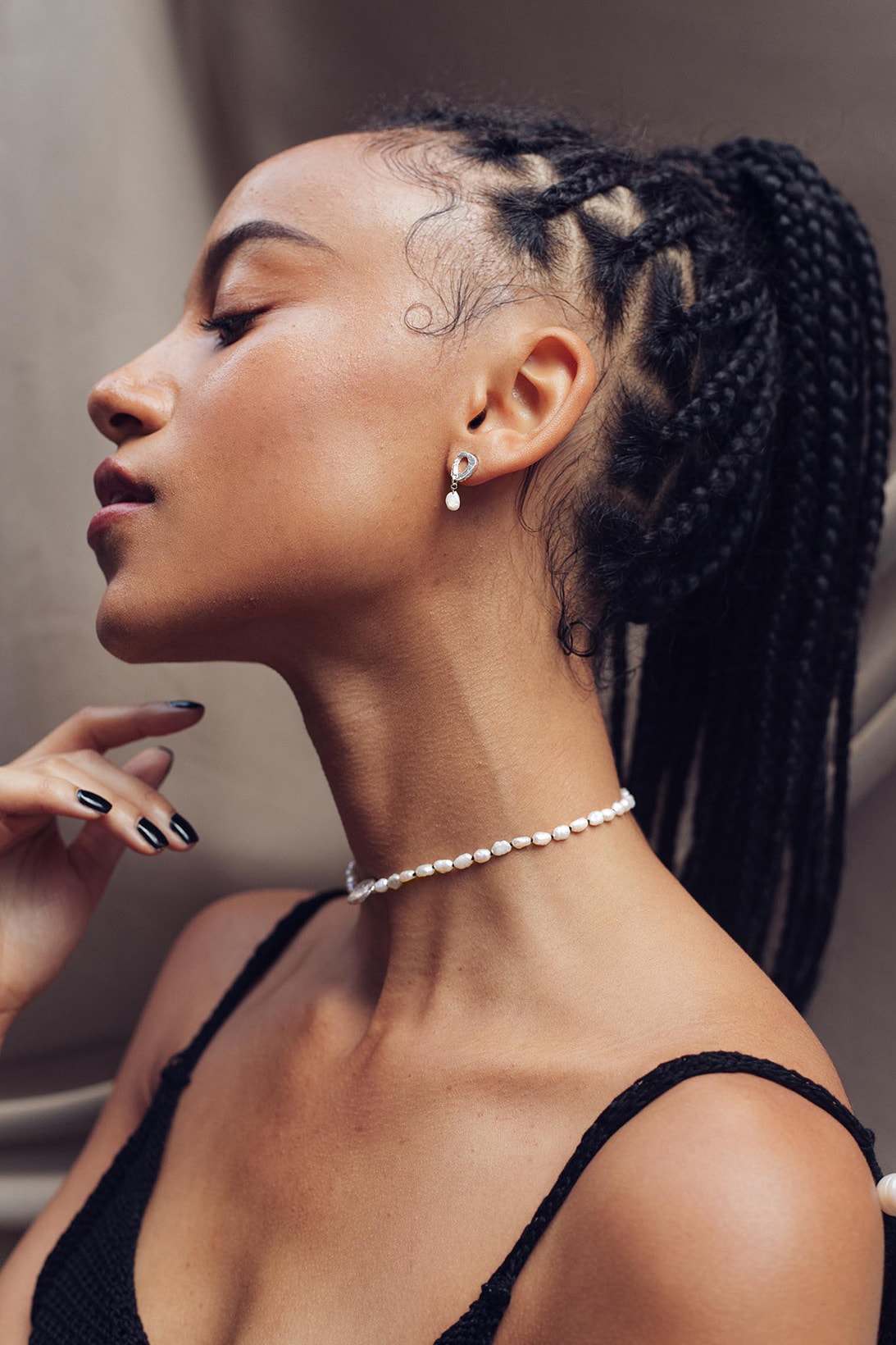 loveness lee luxury jewelry aevum collection earrings necklaces bracelets accessories lookbook
