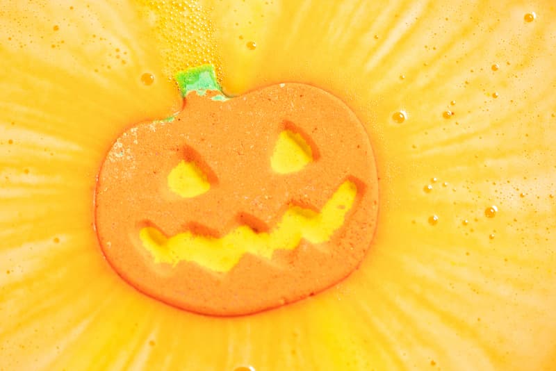 lush cosmetics halloween collection bath bombs body care vegan