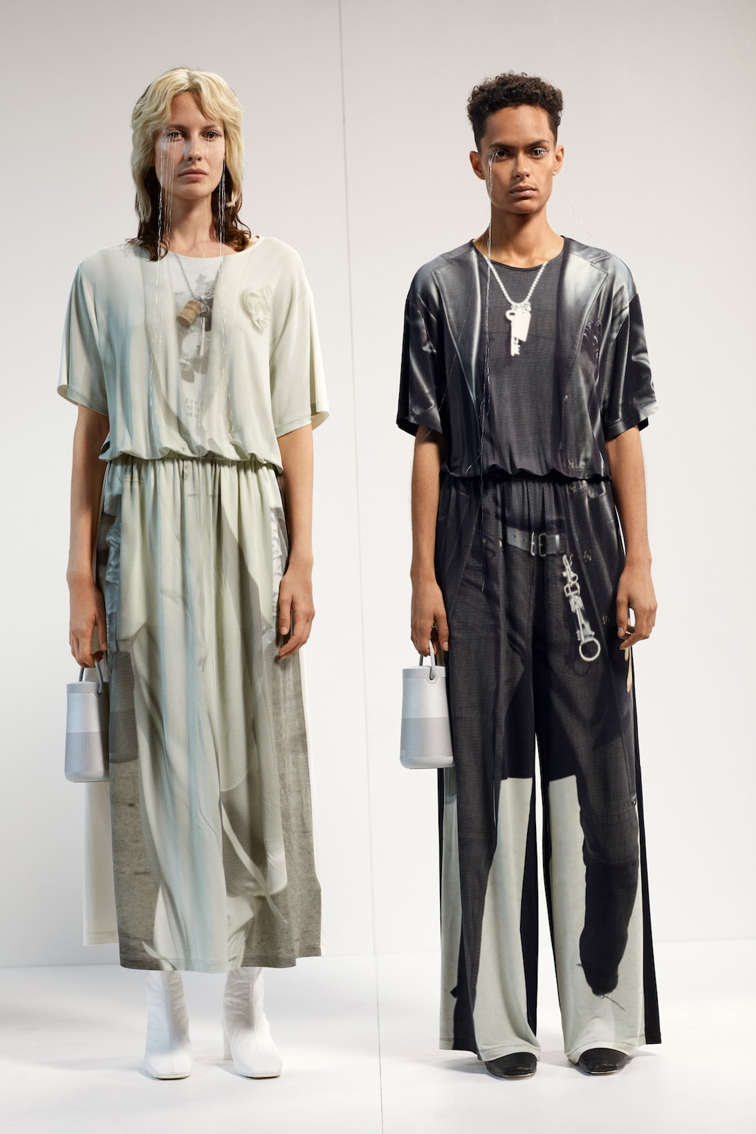 mm6 maison margiela spring summer 2021 collection milan fashion week mfw lookbook pants jackets bags shirts jeans