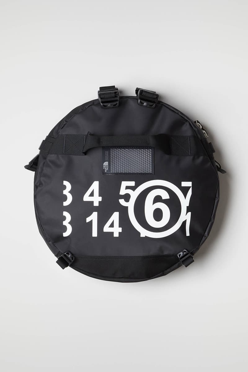 MM6 Maison Margiela The North Face Collaboration Fall Winter 2020 Circle Backpack Black