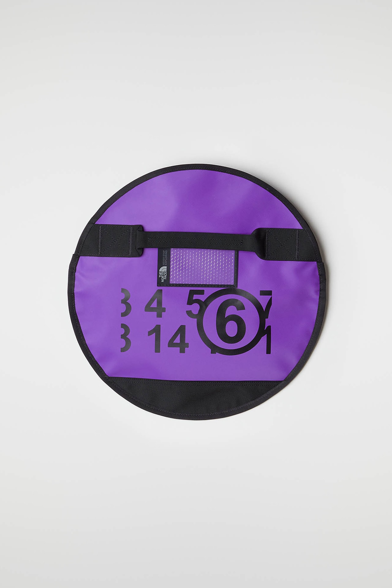 MM6 Maison Margiela The North Face Collaboration Fall Winter 2020 Circle Clutch Purple