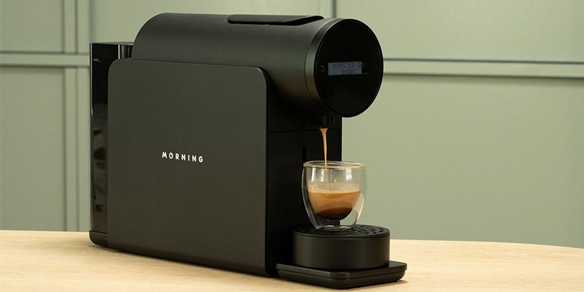 her bottleneck bid Morning Machine Instant Coffee Brewer Release | Hypebae