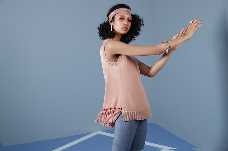 Naomi Osaka x ADEAM Collaboration Apparel Clothing Collection Lookbook Tokyo Shirt Dress