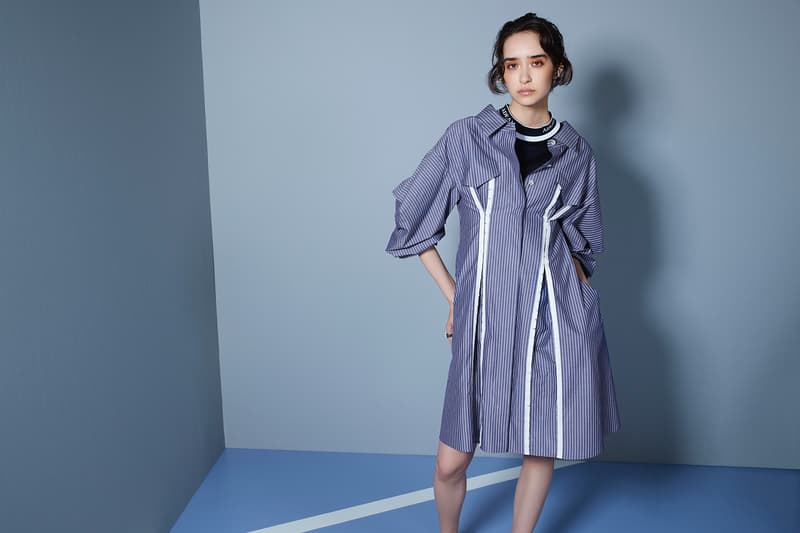 Naomi Osaka x ADEAM Collaboration Apparel Clothing Collection Lookbook Tokyo Shirt Dress