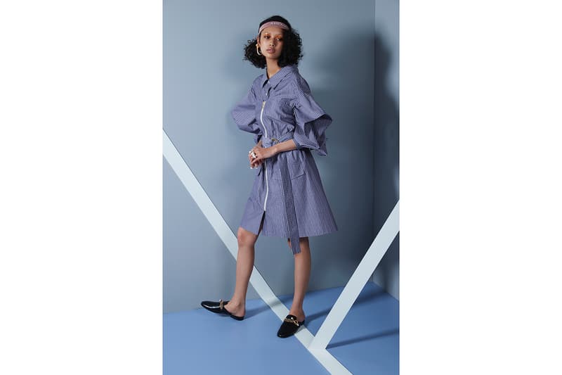 Naomi Osaka x ADEAM Collaboration Apparel Clothing Collection Lookbook Tokyo Shirt Dress