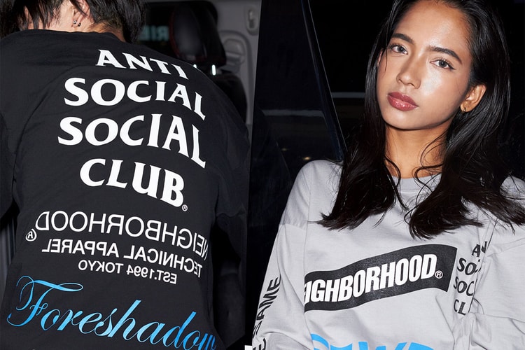 NEIGHBORHOOD x Anti Social Social Club Go Graphic-Heavy for Latest Collaboration