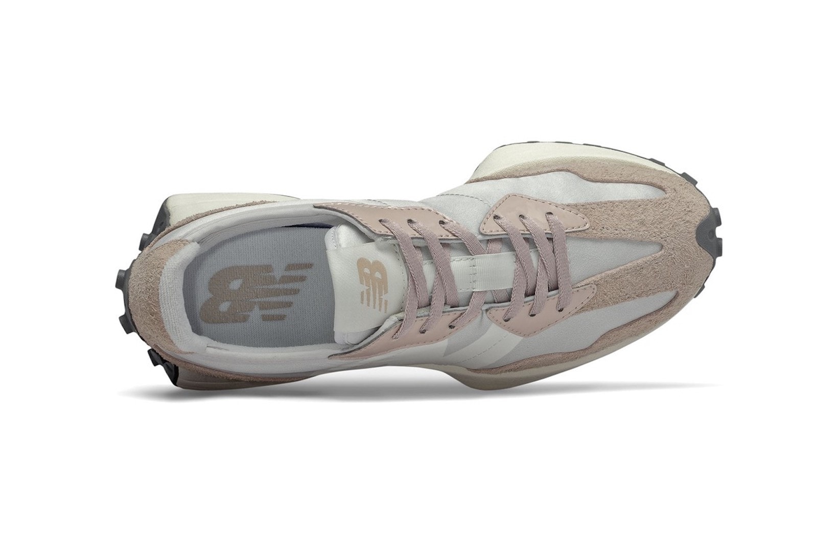 new balance 327 sneakers nude muted pink gray cream shoes sneakerhead footwear