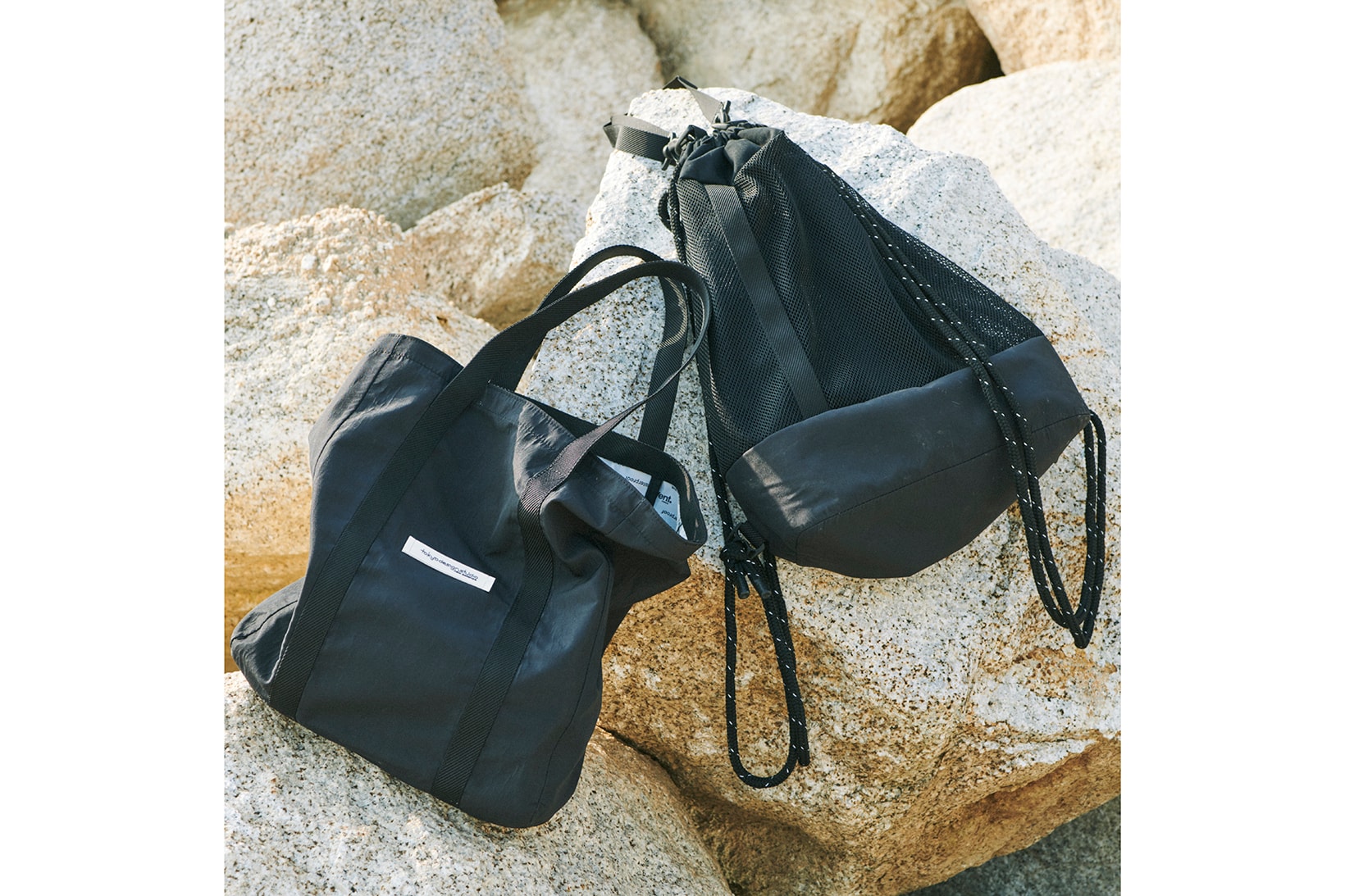 New Balance Tokyo Design Studio Bags Tote Backpack Black