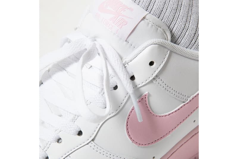 nike air force 1 07 sneakers pink white colorway shoes footwear sneakerhead