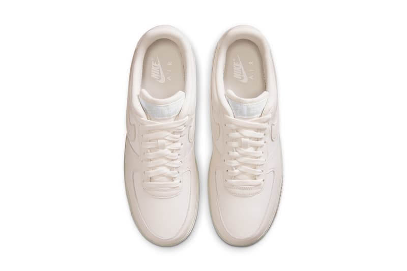 nike air force 1 low af1 gore-tex sail light beige sneakers minimal release info