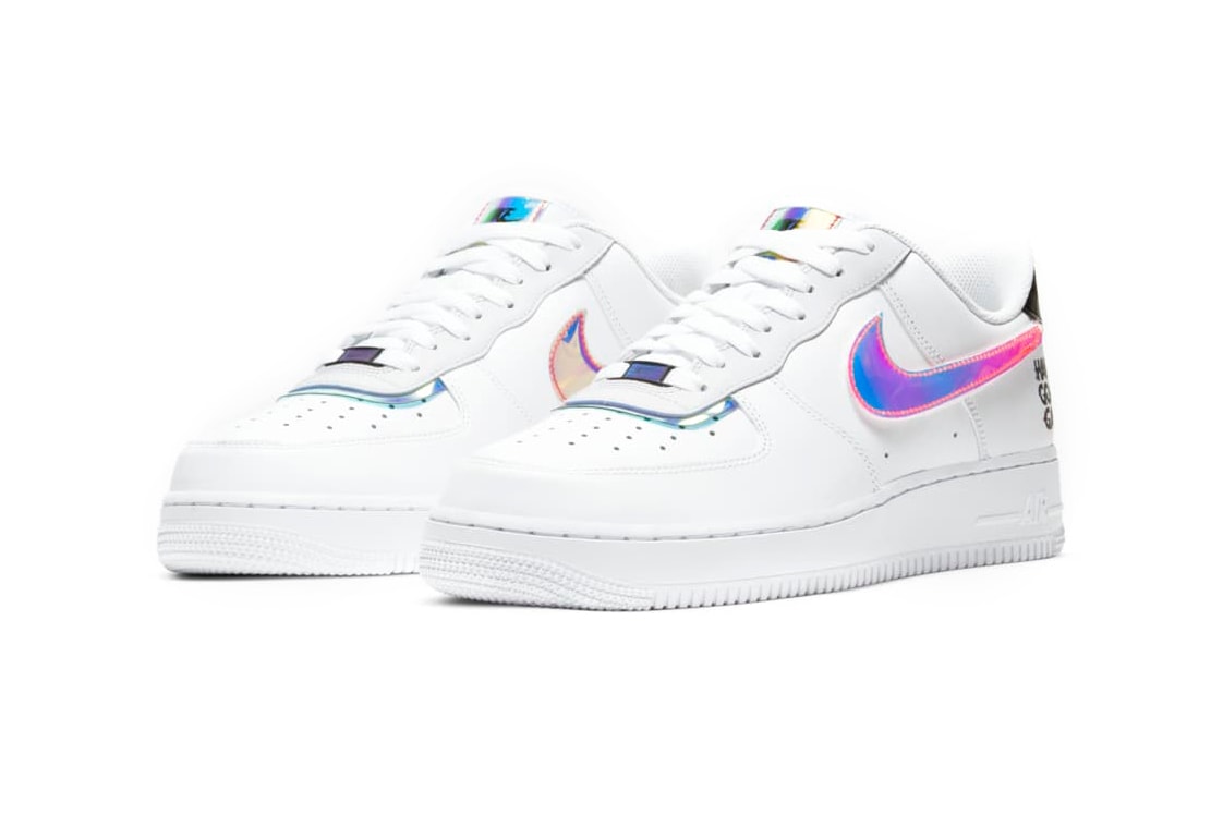 Nike Air Force 1 Low '07 LV8 Holographic Good Game White