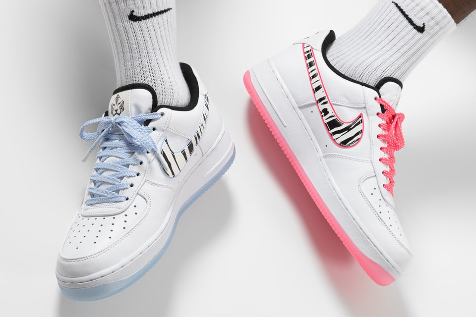 Nike Air Force "South Korea" Pink/Blue Release |