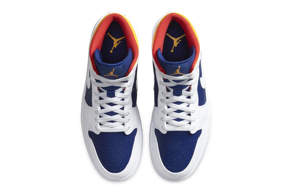 Nike Air Jordan 1 Mid Low Deep Royal Blue Hypebae Nike Air Jordan 1 Mid Low Deep Royal Blue Hypebae