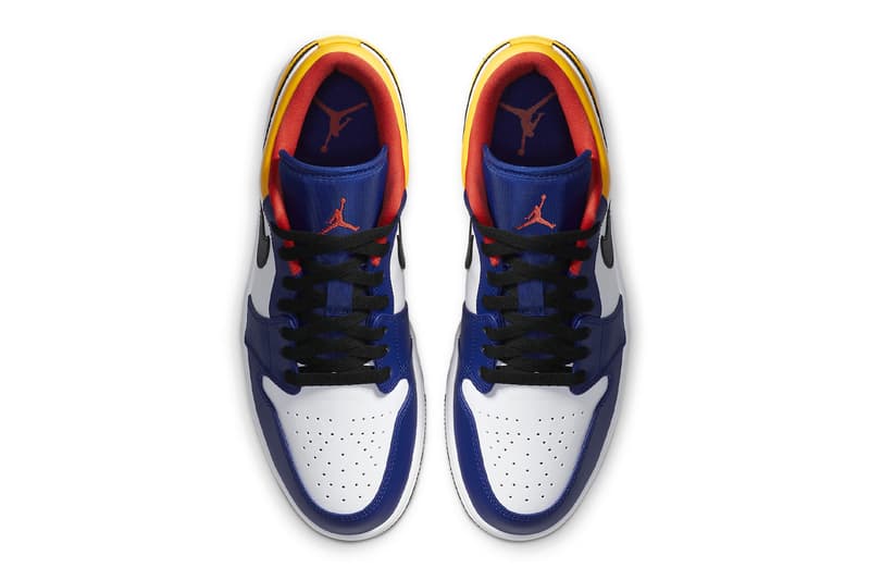 Nike Air Jordan 1 Mid Low Deep Royal Blue Iicf Nike Air Jordan 1 Mid Low Deep Royal Blue Iicf