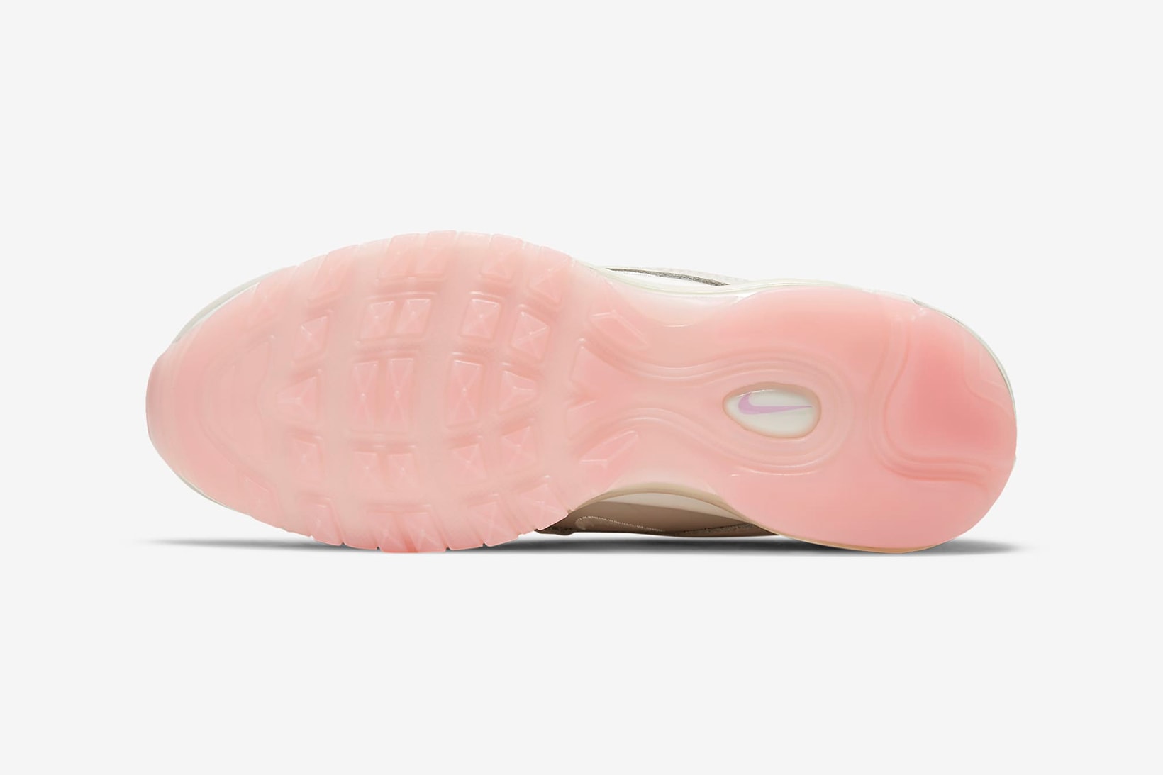 nike air max 97 womens sneakers beige white pink colorway shoes footwear sneakerhead