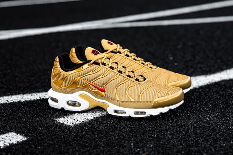 Nike Air Max Plus Metallic Gold Re Release Hypebae