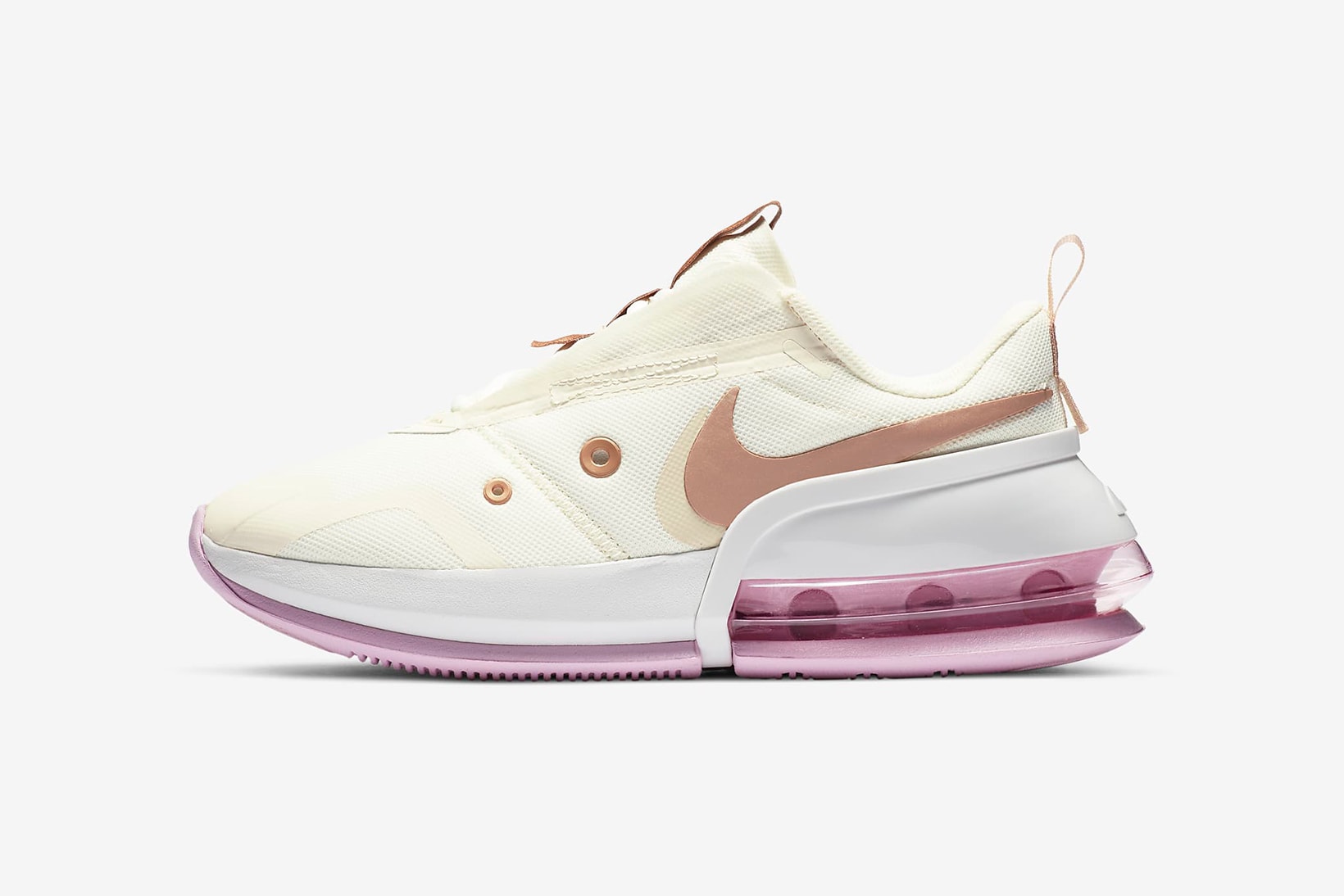 nike air max up womens sneakers cream white pink shoes footwear sneakerhead
