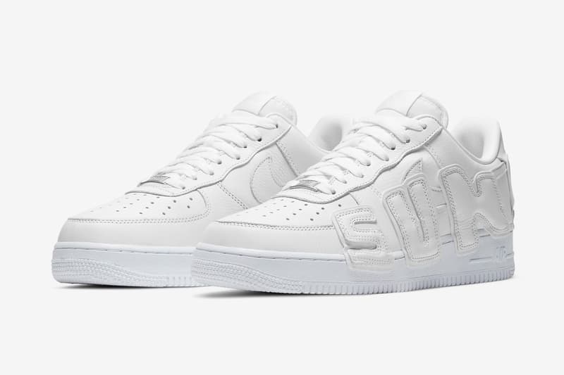nike cactus plant flea market collaboration air force 1 low sneakers white shoes footwear