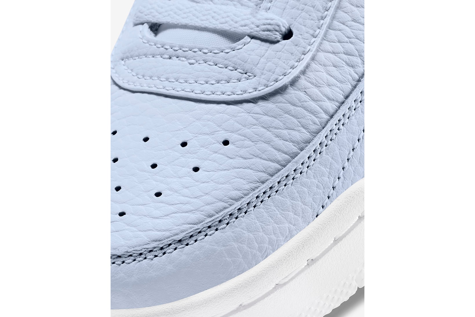 nike court vintage premium womens sneakers pastel blue white colorway shoes footwear sneakerhead