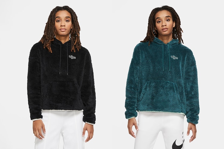 Cozy Up This Fall With Nike Sportswear's Plush Fleece Hoodie