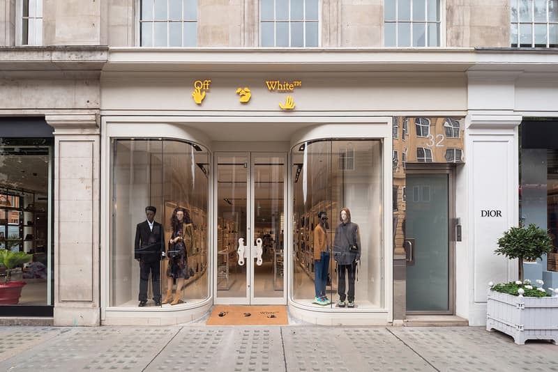 off white virgil abloh london uk store shop flagship retail opening
