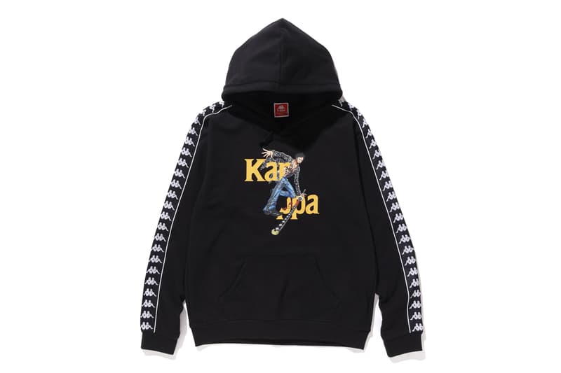 kappa one piece fall winter collaboration release hoodies t-shirts luffy law boa hancock anime manga 