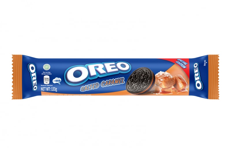 oreo cookies snacks salted caramel flavor