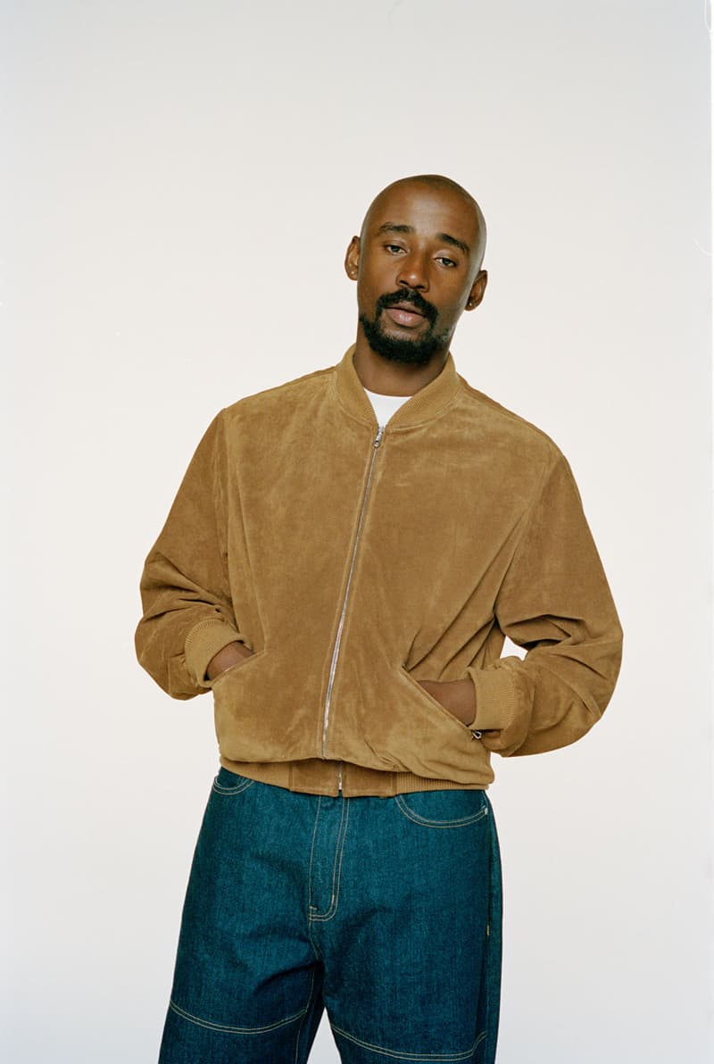 palace skateboard winter lookbook gore-tex outerwear fleece jackets suede bomber knit sweaters release info