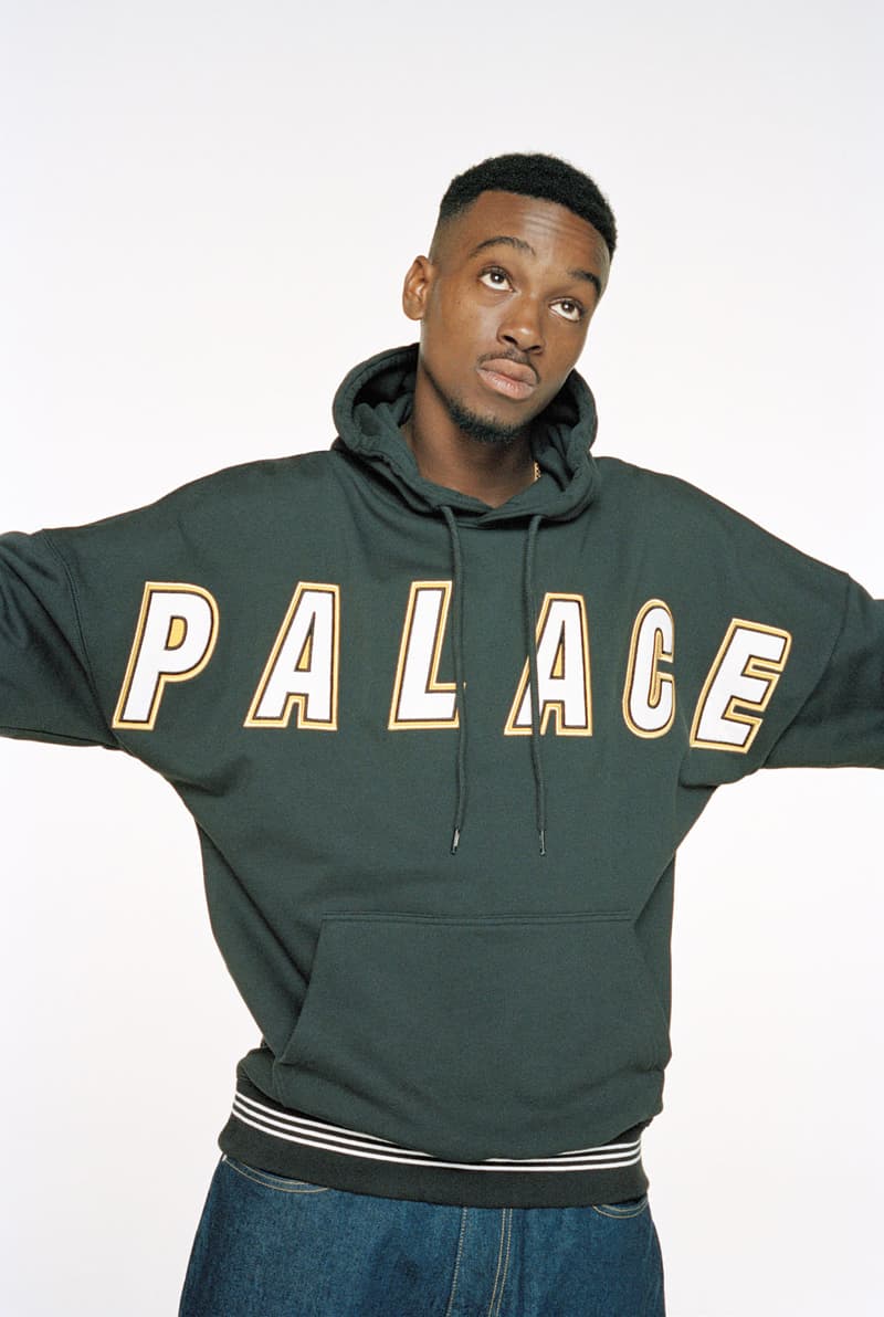 palace skateboard winter lookbook gore-tex outerwear fleece jackets suede bomber knit sweaters release info