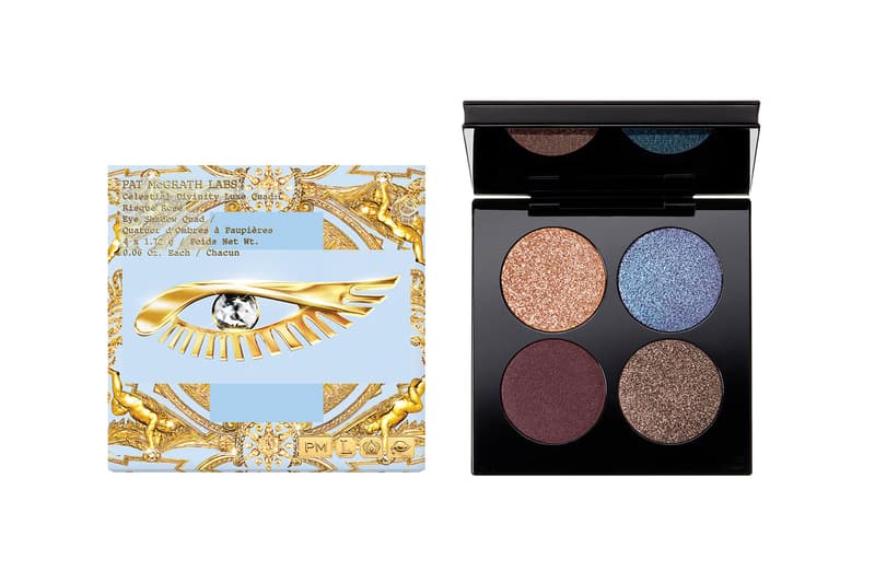 pat mcgrath labs holiday celestial divinity collection mthrshp mega quads mattetrance lipsticks eyeshadow palettes highlighters lip balms