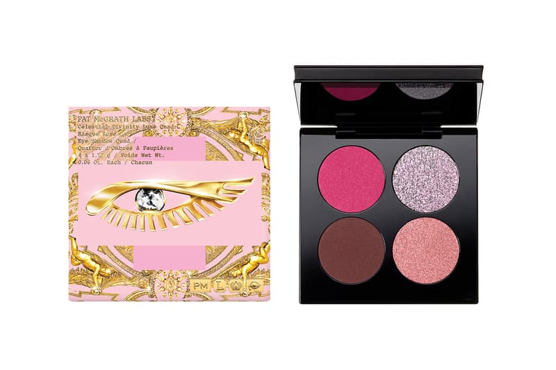 pat mcgrath labs holiday celestial divinity collection mthrshp mega quads mattetrance lipsticks eyeshadow palettes highlighters lip balms