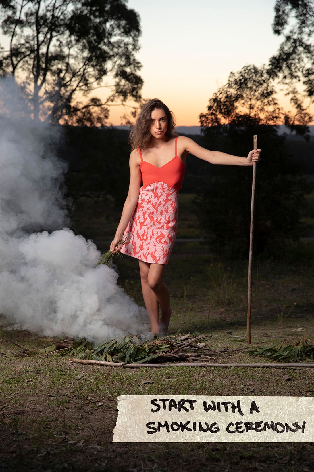 ph5 spring summer 2021 campaign rebirth australia bushfires aboriginal women firesticks alliance wei lin zoe champion