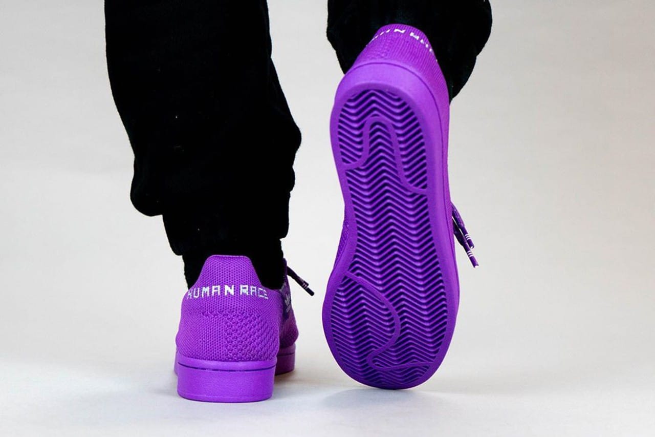purple pharrell williams adidas