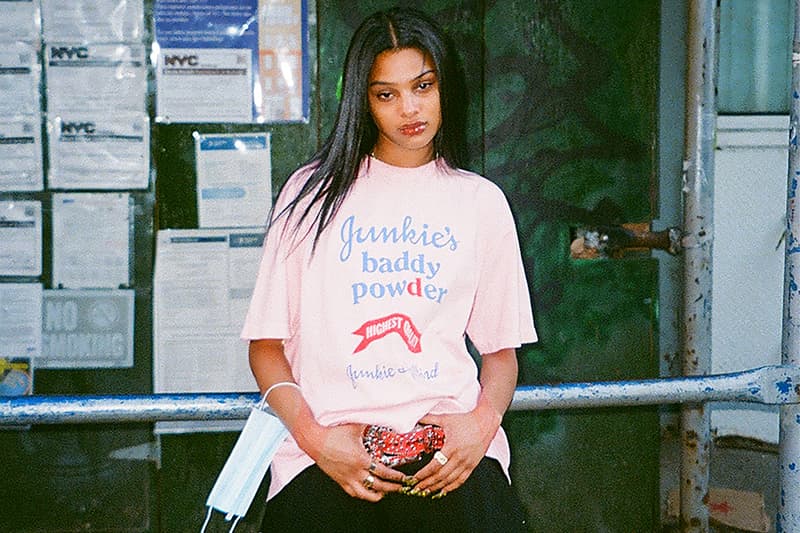 hysteric glamour richardson collaboration pink black t-shirts hoodies fall winter release info