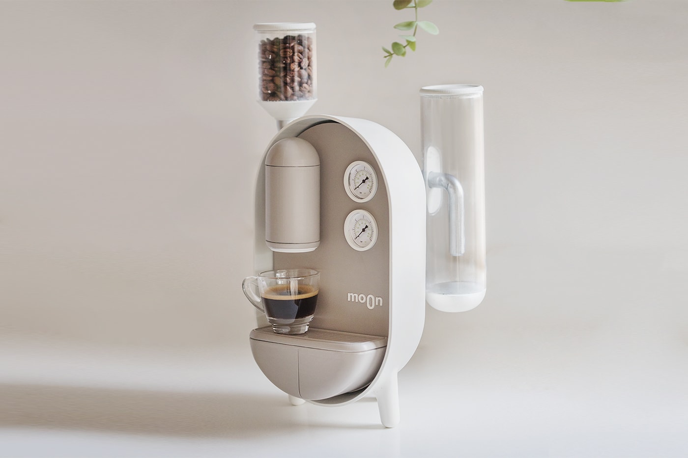 moon coffee maker machine minimalist roee ben yehuda espresso home design appliances