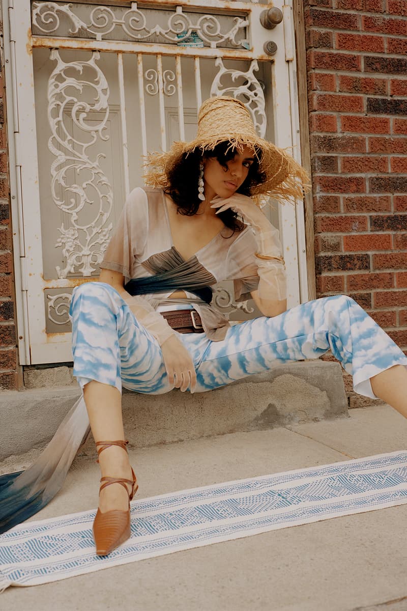 sabrina olivera soldaderas collection pants lookbook hats shoes flats
