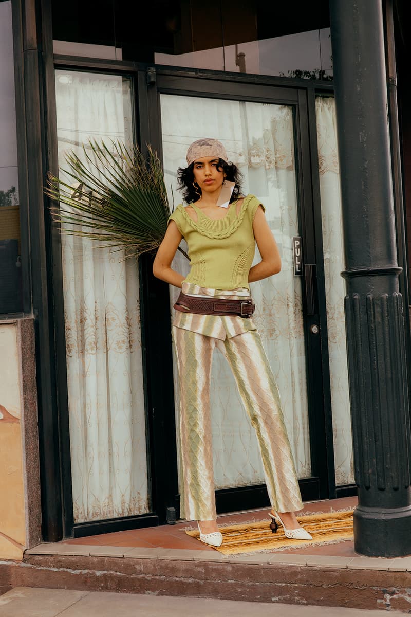 sabrina olivera soldaderas collection pants lookbook hats shoes flats