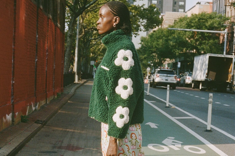 Sandy Liang Teams Up With Sara Rabin for Nostalgic Patterns in SS21 Collection