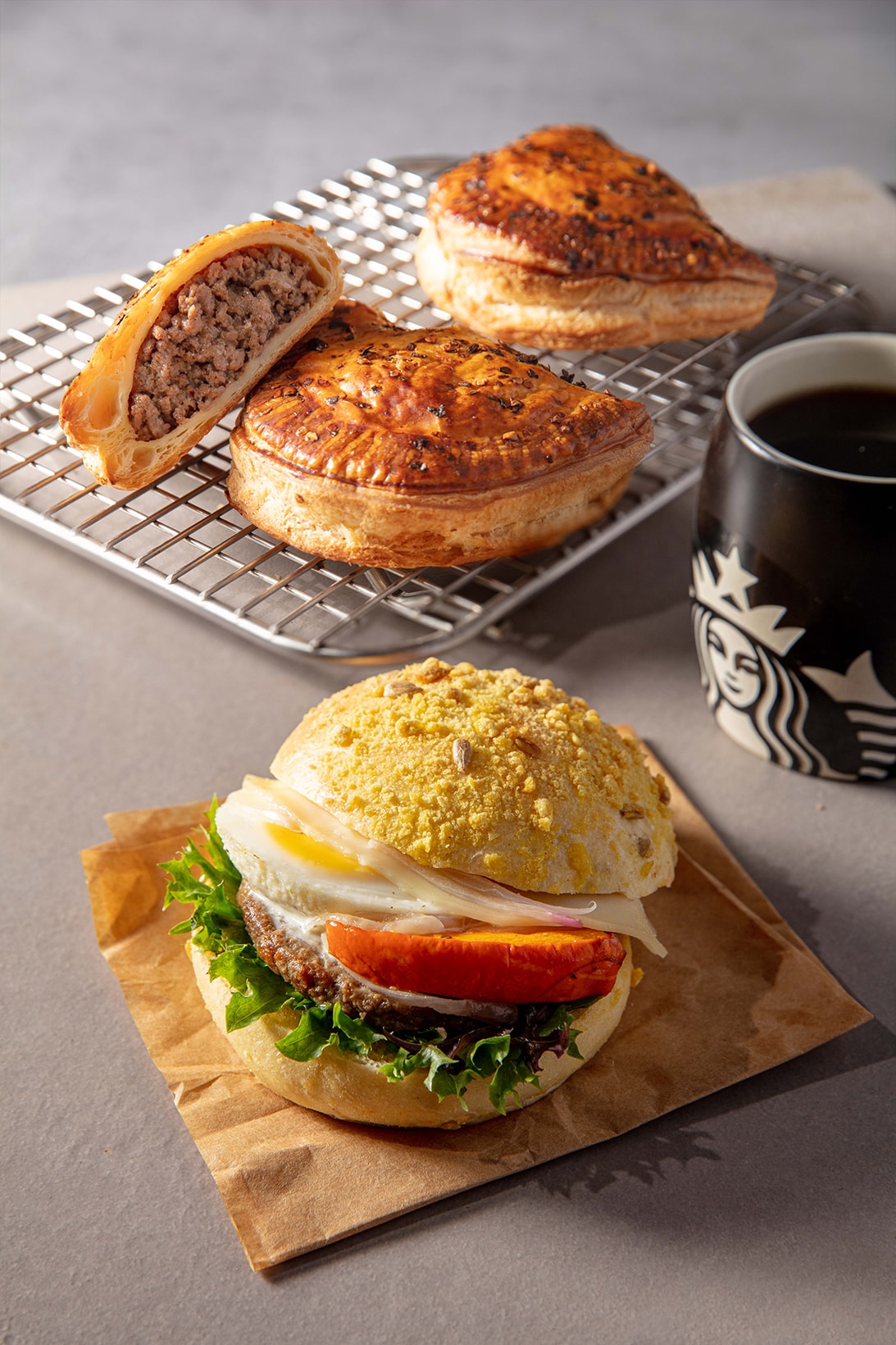starbucks asia hong kong singapore plant based vegan coffee impossible meat pastries sandwiches wraps pies