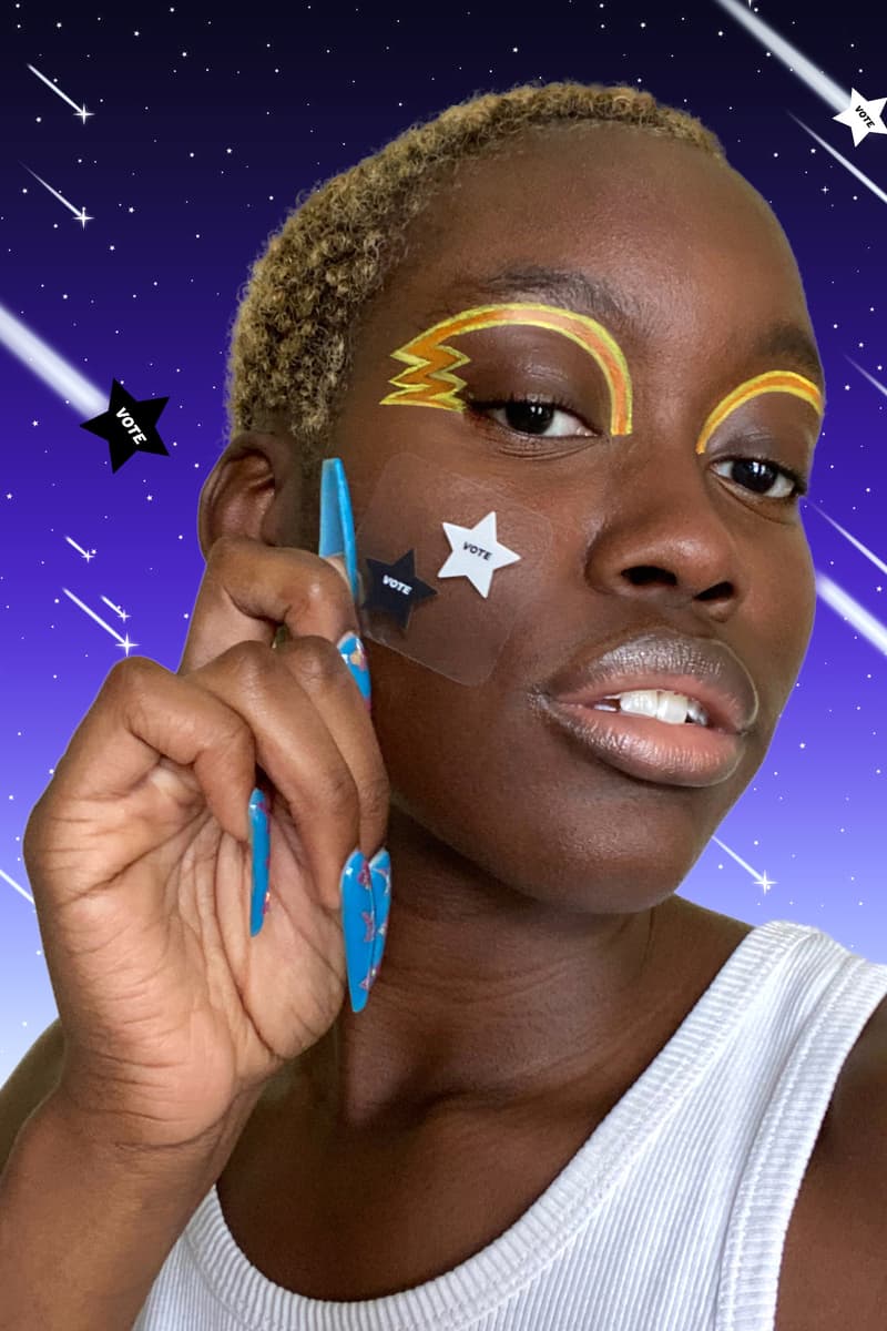 Starface Vote Star Pimple Patches Acne Sticker Treatment US ELection Campain