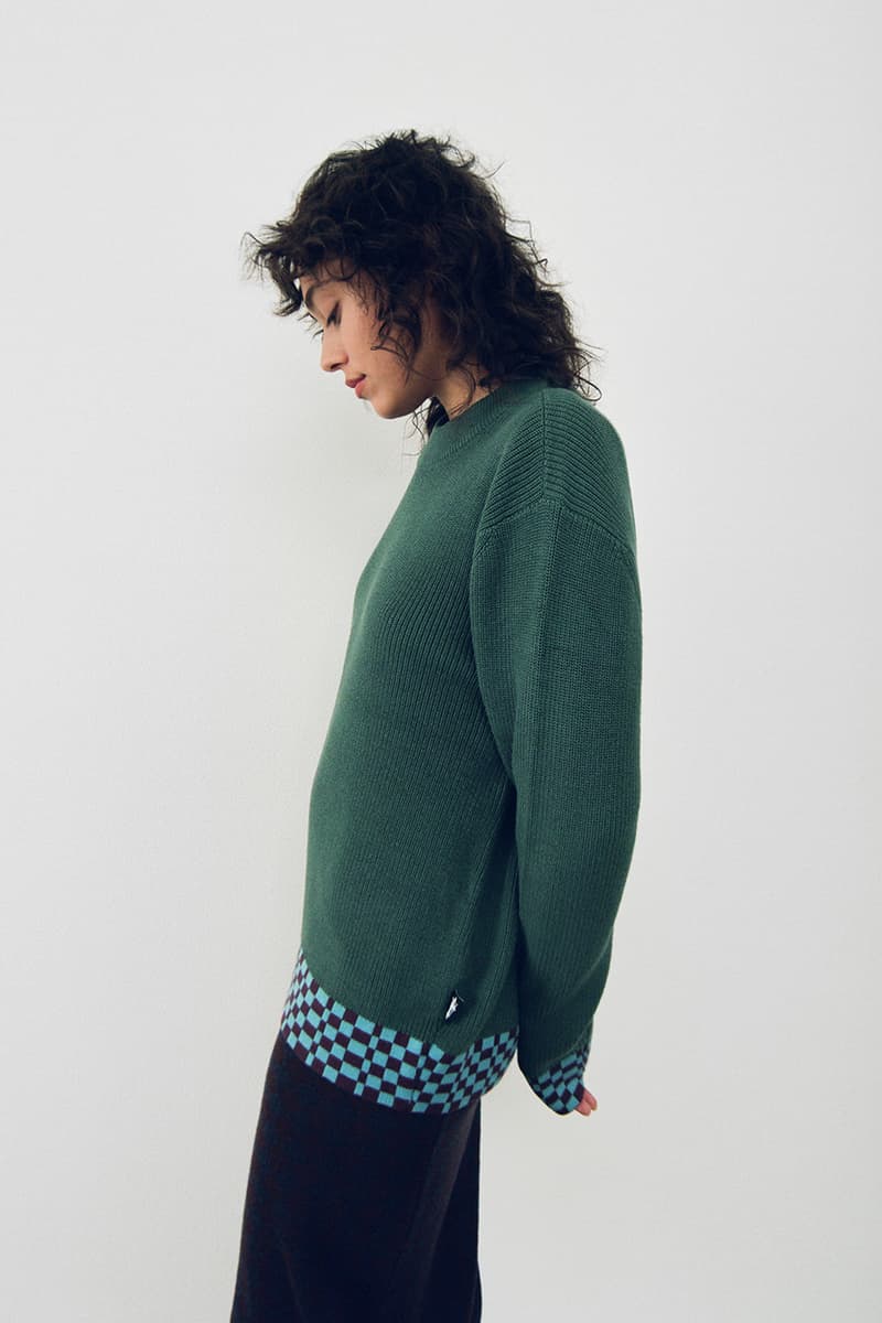 stussy fall womenswear collection lookbook hoodies fleece jackets knit sweaters